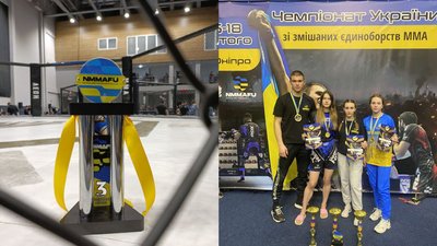 Вінничани вибороли три золоті медалі на Чемпіонаті України зі змішаних єдиноборств ММА