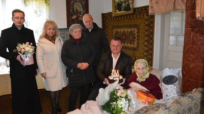 Столітній ювілей відзначила жителька Тернопільщини