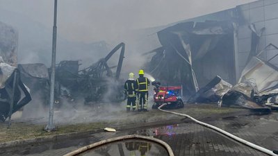 Пожежа на птахокомплексі у Нововолинську