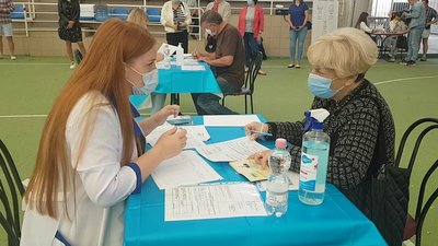 У перший день роботи Центру масової вакцинації щепили понад 300 мешканців Одещини