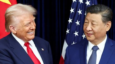 Дональд Трамп та Сі Цзіньпін 