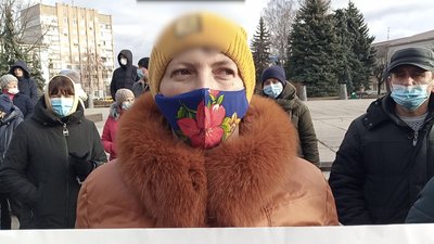 Ліцеїсти Житомирського обласного ліцею знову вийшли на протест Ліцеїсти Житомирського обласного ліцею знову вийшли на протест