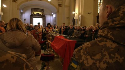 У Львові прощаються із колишнім політв'язнем Юрієм Шухевичем