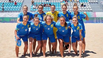 Конотопчанка зі збірною з пляжного футболу перемогла команду Чехії