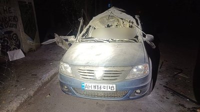 Наслідки удару по автівці у Краматорську 8 жовтня 2026 року