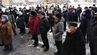 Тарифний майдан по-миколаївськи. У Миколаєві відбувся санкціоновано-несанкціонований мітинг
