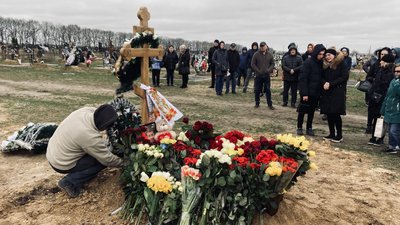 У Броварах поховали 13-річного хлопчика, якого розстріляли росіяни У Броварах поховали 13-річного хлопчика, якого розстріляли росіяни