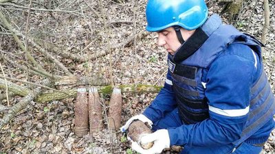 У Кіровоградській області знищили двадцять п'ять снарядів часів Другої світової війни