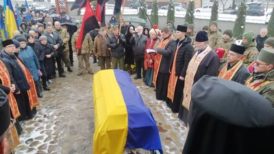 У Коломиї на Івано-Франківщині поховали сотенного УПА Мирослава Симчича У Коломиї на Івано-Франківщині поховали сотенного УПА Мирослава Симчича
