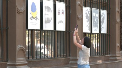 У Запоріжжі відкрилася виставка "Плакати військового часу"