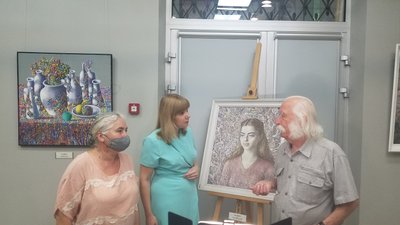 На виставку Івана Марчука у Рівному – черга