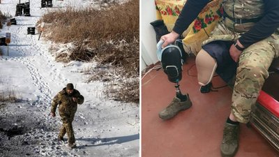 "Шкодую, що рано втратив ногу й мало їх покришив". Історія військового 128-ї Закарпатської бригади Руслана