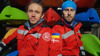 Двоє лучан відправилися в експедицію Україною на каяках на честь загиблого військового Двоє лучан відправилися в експедицію Україною на каяках на честь загиблого військового
