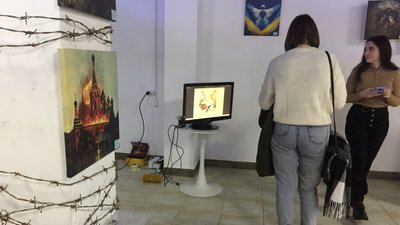У Черкасах відкрили виставку дитячих картин, створених за допомогою штучного інтелекту У Черкасах відкрили виставку дитячих картин, створених за допомогою штучного інтелекту