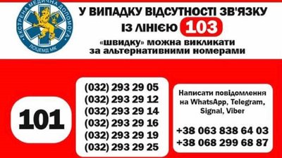 Як додзвонитися до "швидкої", коли відсутня електроенергія. Алгоритм Як додзвонитися до "швидкої", коли відсутня електроенергія. Алгоритм