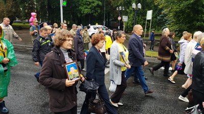 У Рівному стартувала хода до Дня Незалежності У Рівному стартувала хода до Дня Незалежності
