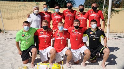 Рятувальники Кіровоградщини перемогли у Чемпіонаті України з пляжного футболу