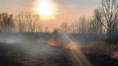 На Полтавщині зберігається надзвичайний клас пожежної небезпеки