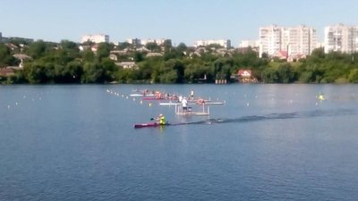 На Черкащині розпочалися Всеукраїнські змагання з веслування на байдарках