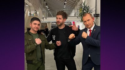 Подію засудили: імітація бою двійників Зеленського і Путіна планується в Польщі