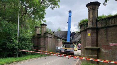 У Нідерландах підйомний кран зруйнував міст XIX ст., який був пам'яткою національного значення