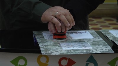 "Слава Збройним силам України" – в Житомирі погасили святкову серію марок "Слава Збройним силам України" – в Житомирі погасили святкову серію марок
