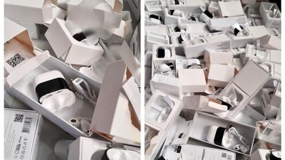 Київська митниця знищила контрафактний Apple Київська митниця знищила контрафактний Apple