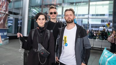 Гурт Go_A повернувся в Україну: їх зустріли як переможців Гурт Go_A повернувся в Україну: їх зустріли як переможців