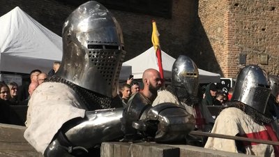 У Луцьку відбувся дводенний лицарський турнір "Середньовічний Лучеськ": які результати