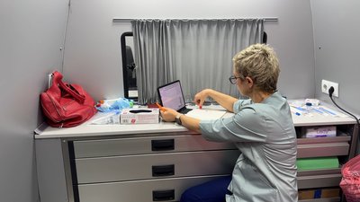 Безкоштовна мобільна амбулаторія в Краматорську