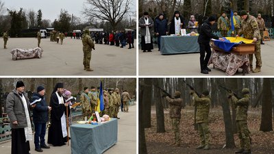 У Кропивницькому попрощалися із загиблим під Бахмутом військовим Григорієм Бєзаєм У Кропивницькому попрощалися із загиблим під Бахмутом військовим Григорієм Бєзаєм