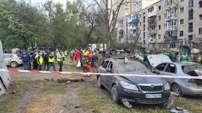 Авіаудар по Слобідському району Харкова 5 жовтня