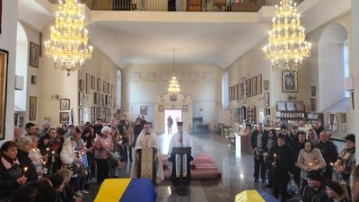У Полтаві попрощалися із військовослужбовцями Романом Корневим та Євгеном Великжаніним