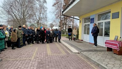 На Волині відкрили меморіальну дошку на честь загиблого бійця
