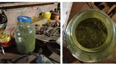 На Херсонщині поліцейські вилучили у місцевого жителя наркотики та пістолет На Херсонщині поліцейські вилучили у місцевого жителя наркотики та пістолет