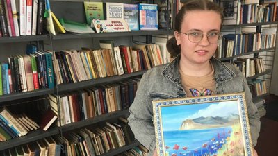 Юна художниця з Житомирщини Вероніка Колодницька стала лауреаткою конкурсу "Я йду за мрією" Юна художниця з Житомирщини Вероніка Колодницька стала лауреаткою конкурсу "Я йду за мрією"