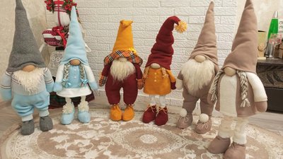 Гноми, які виготовляє жінка Оксана Работа
