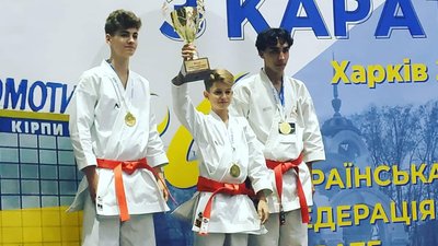 Каратисти Житомирщини привезли з Чемпіонату України комплект нагород Каратисти Житомирщини привезли з Чемпіонату України комплект нагород