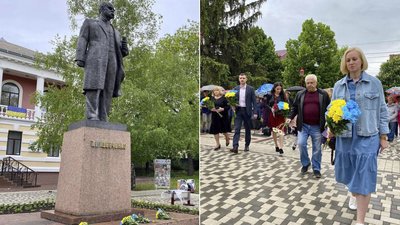 У Кропивницькому вшанували день перепоховання Тараса Шевченка