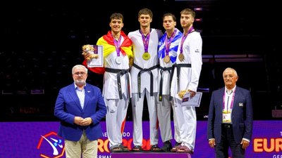 Артем Гарбар на чемпіонаті Європи