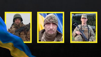На фронті загинули військові Олександр Ситник, Олег Попович та Андрій Василюк з Рівненщини