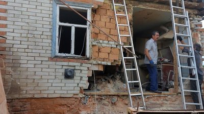 Під час обстрілу села Радьківка на Сумщині були зруйновані житлові будинки