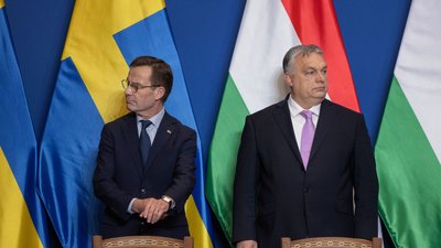 Віктор Орбан та прем’єр-міністр Швеції Ульф Крістерссон