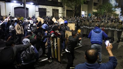 В Перу чоловік загинув під час протестів проти нового президента