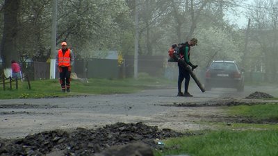 В Луцькому районі лагодять ділянку дороги обласного значення