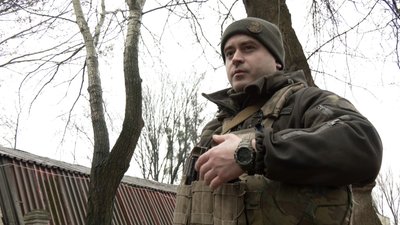 Доброволець, а нині нацгвардієць Сергій Дудка Доброволець, а нині нацгвардієць Сергій Дудка