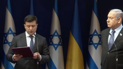 Зеленський розповів прем'єру Ізраїля про свою сім'ю і Голокост