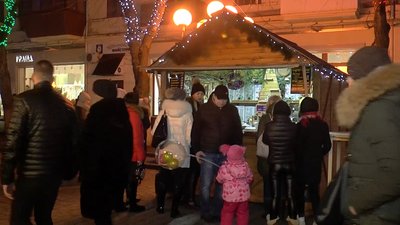 У Полтаві продовжили новорічний ярмарок до березня У Полтаві продовжили новорічний ярмарок до березня