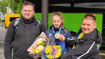Миколаївський спорт. Бронзова призерка Дефлімпіади відновила тренування Миколаївський спорт. Бронзова призерка Дефлімпіади відновила тренування