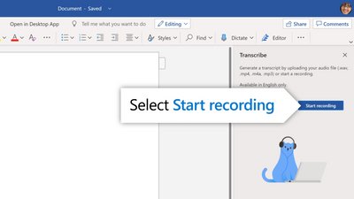 Word навчився перетворювати аудіозаписи на текст Word навчився перетворювати аудіозаписи на текст